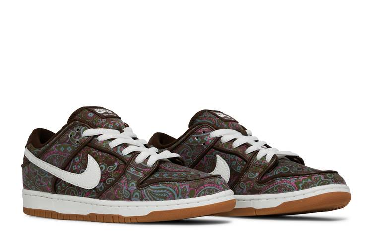 SB Dunk Low Pro Paisley Brown