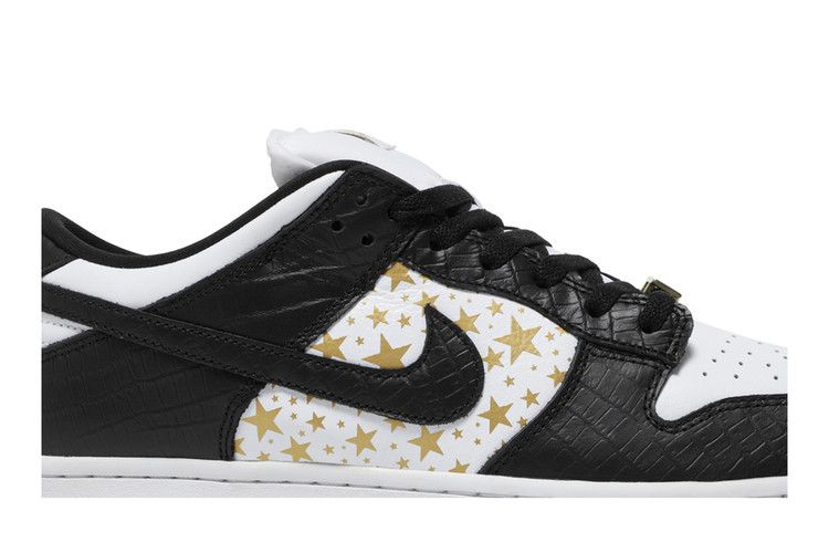 SB Dunk Low Supreme Stars Black (2021)