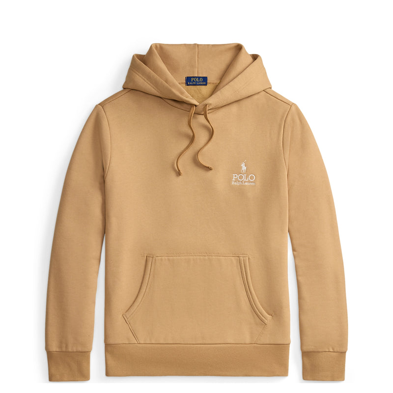 SEASONAL FLEECE HOODIE CAMEL
