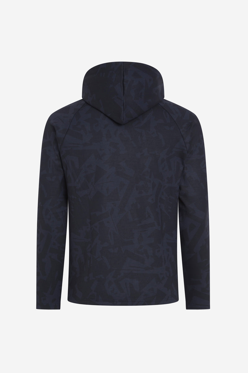 Shatter Print Club Hoodie