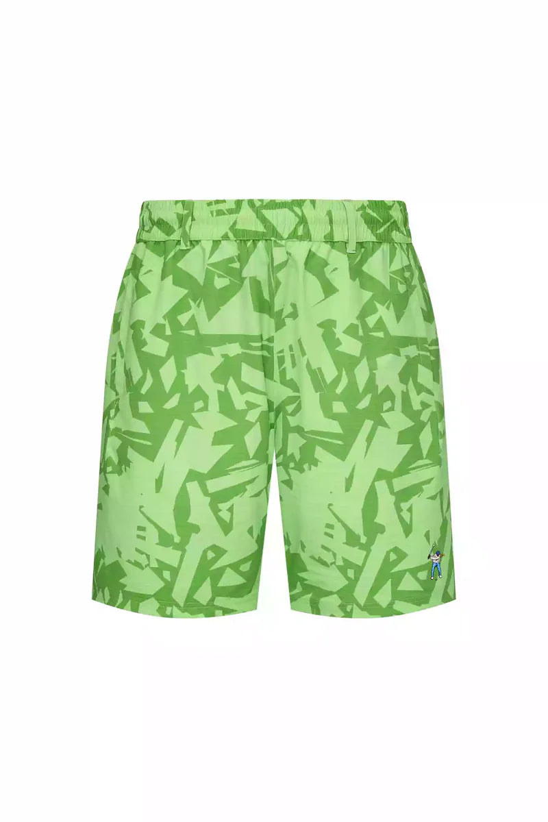 Shatter Print Crossover Short