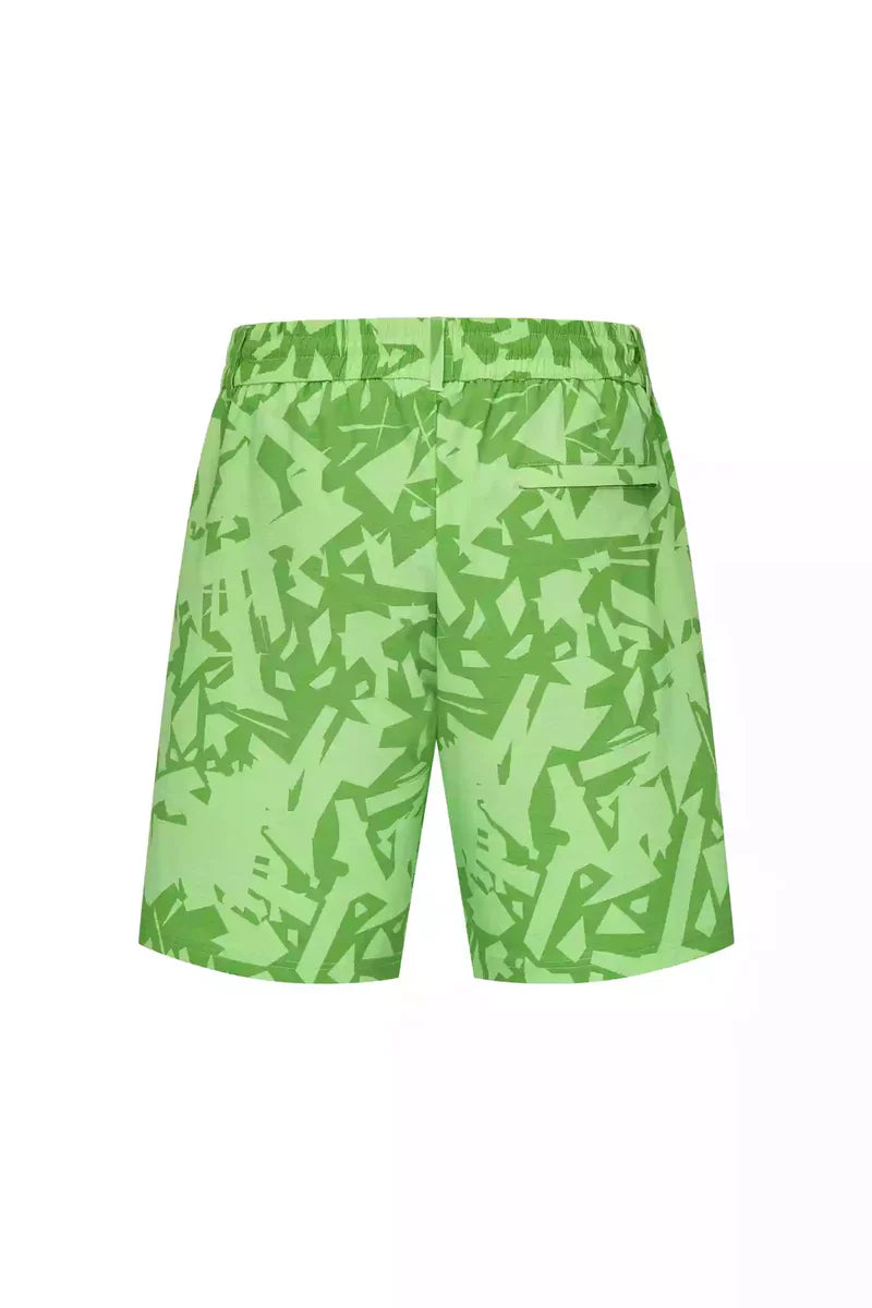 Shatter Print Crossover Short