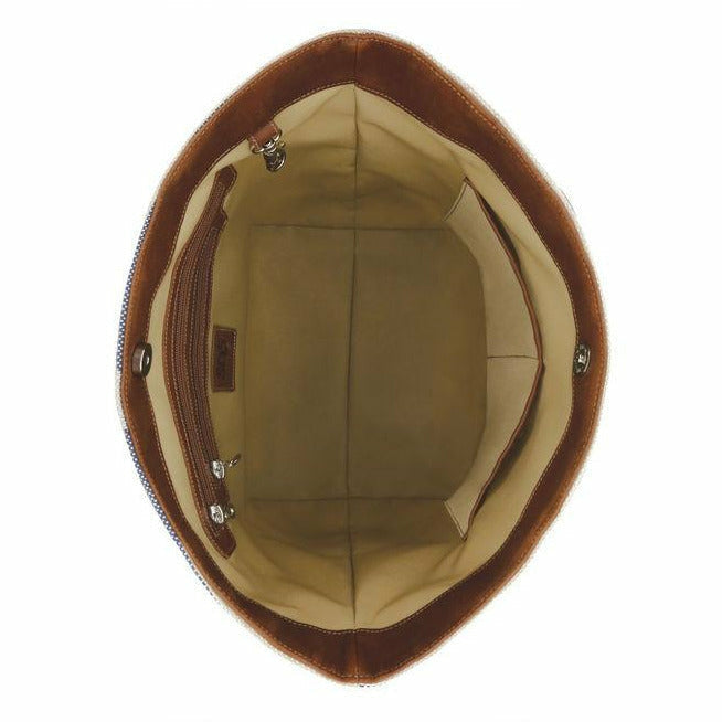 SAS Shoes Shelby Tan Navy / Auburn: Comfort Handbag