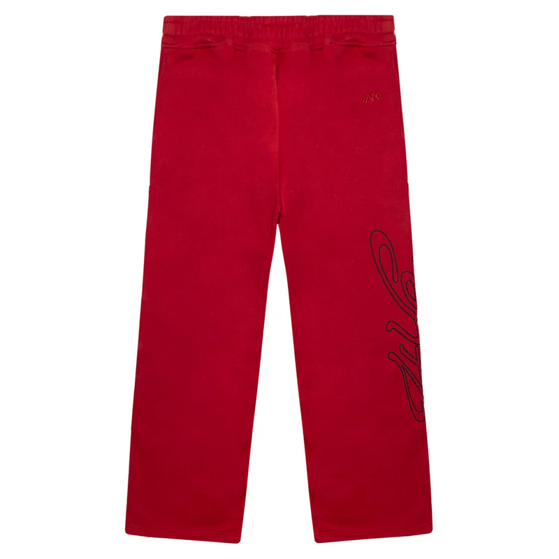SIGNATURE WIDE PANT RED/ BLACK