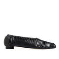 SIMONE BLACK CRAFT FLATS
