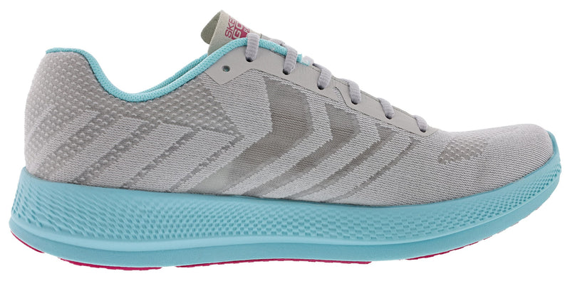 Skechers Women's Go Run Razor+ Lightweight Trainer Running Shoes