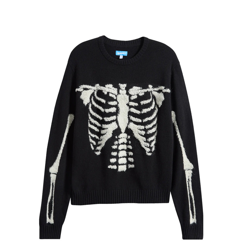 SKELLY SWEATER (INTARSIA KNIT)