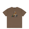 SNACKMAN DEALER T-SHIRT CHOCOLATE