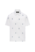 Snap Placket Polo v2 - Progression Print