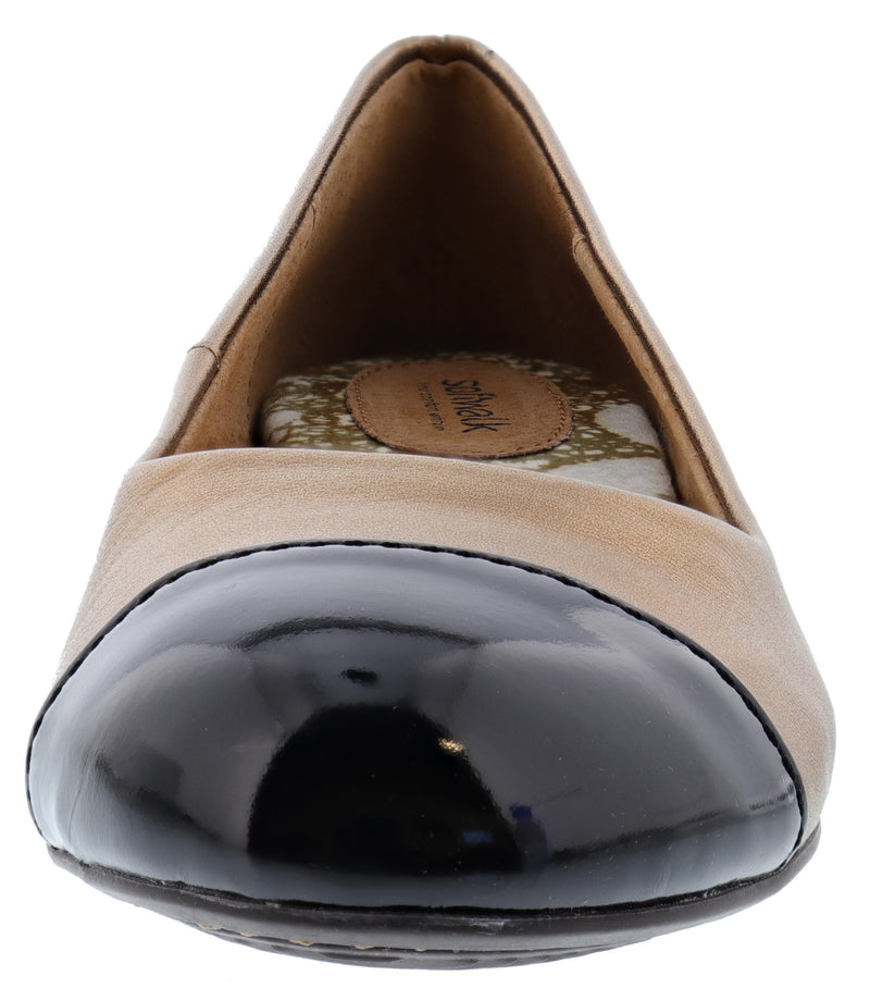 Softwalk Women's Napa Narrow Width Slip On Ballerina Flats