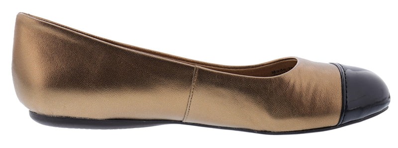 Softwalk Women's Napa Wide Width Slip On Ballerina Flats