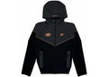 Sportswear x Central Cee Tech Fleece Full Zip Hoodie Black/Metallic Red Bronze