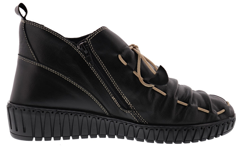 Spring Step Women's Leather Booties Nespea