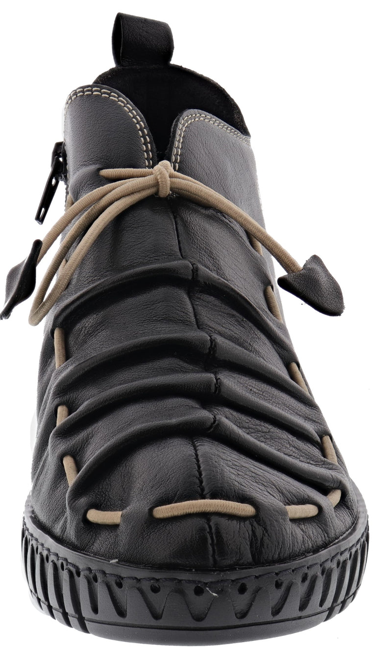 Spring Step Women's Leather Booties Nespea