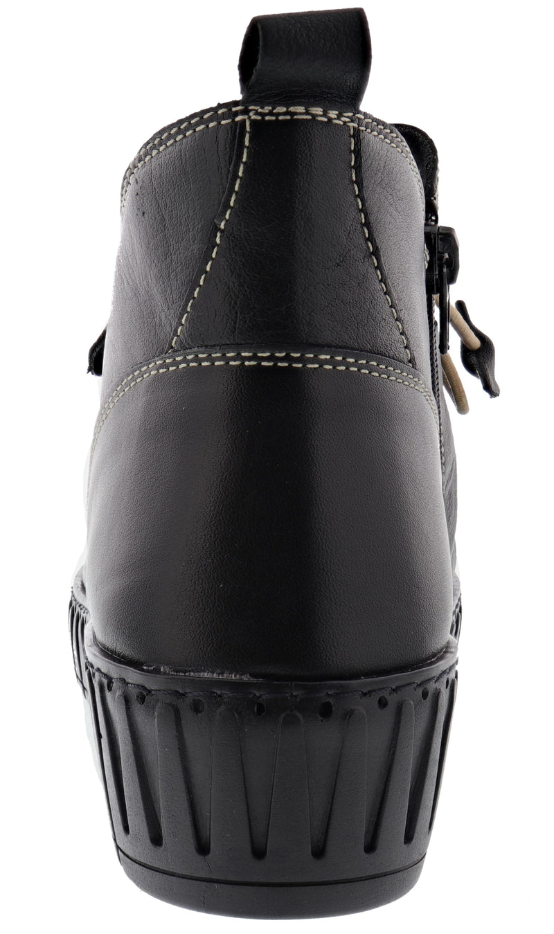 Spring Step Women's Leather Booties Nespea
