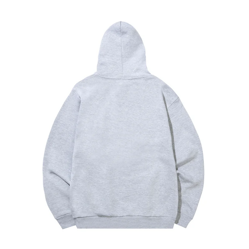 STAND FOR PEACE BEAR HOODIE ASH GREY