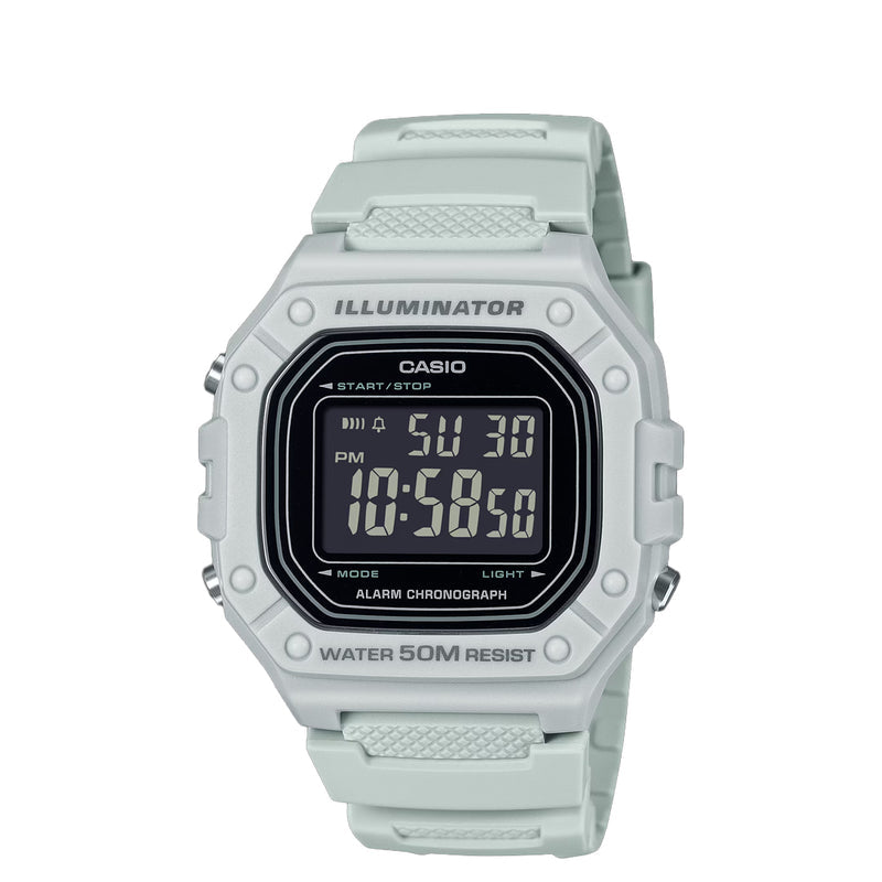 STANDARD GRAY WATCH W-218H-8BV