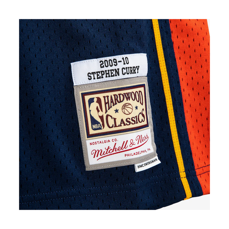 STEPHEN CURRY GOLDEN STATE WARRIORS 2009/10 SWINGMAN JERSEY