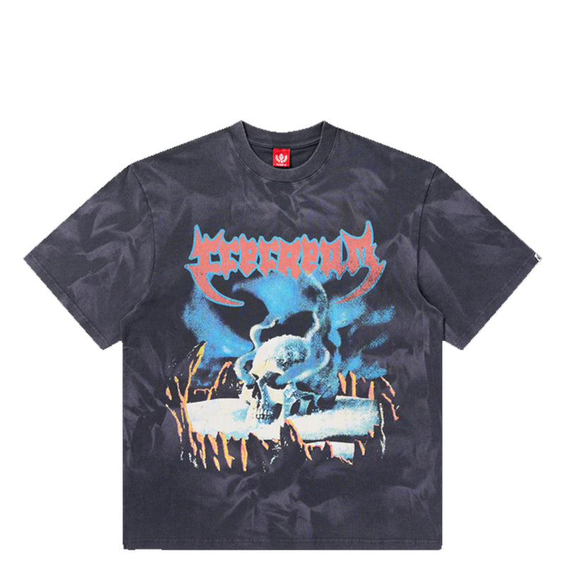 STONE COLD (OVERSIZE) SS KNIT BLACK IRIS