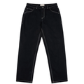 STRAIGHT DENIM PANTS BLACK