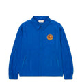 STRIPED ANORAK JACKET BLUE