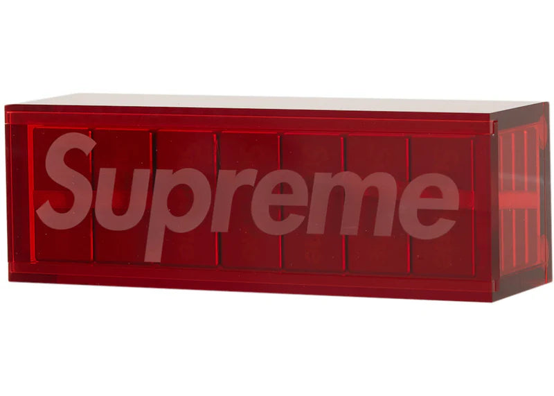 Supreme Aluminum Domino Set Red