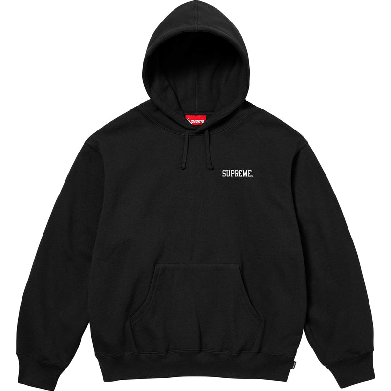 Supreme Anarchy Hooded Sweatshirt - Black