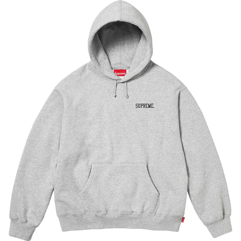 Supreme Anarchy Hooded Sweatshirt - Heather Grey