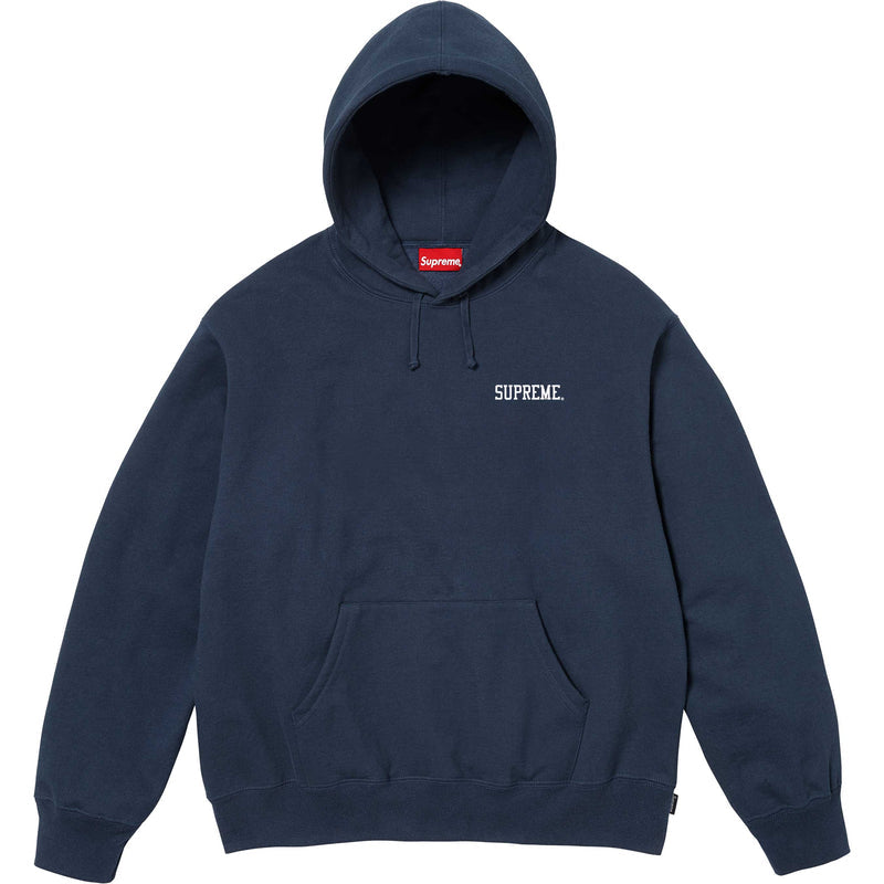 Supreme Anarchy Hooded Sweatshirt - Navy