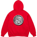 Supreme Anarchy Hooded Sweatshirt - Red