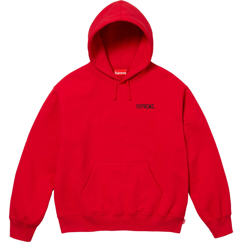 Supreme Anarchy Hooded Sweatshirt - Red
