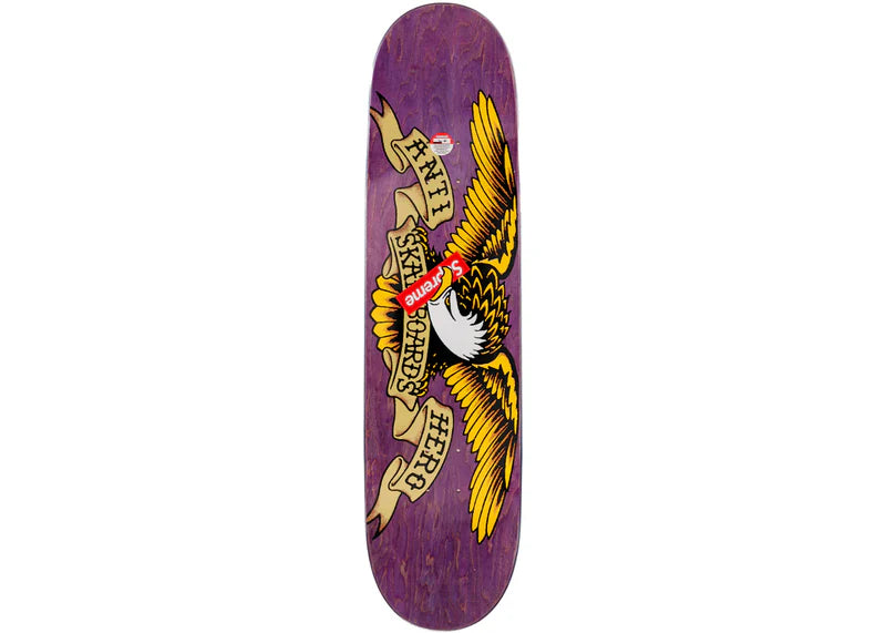 Supreme ANTIHERO Skateboard Deck Blue/Green
