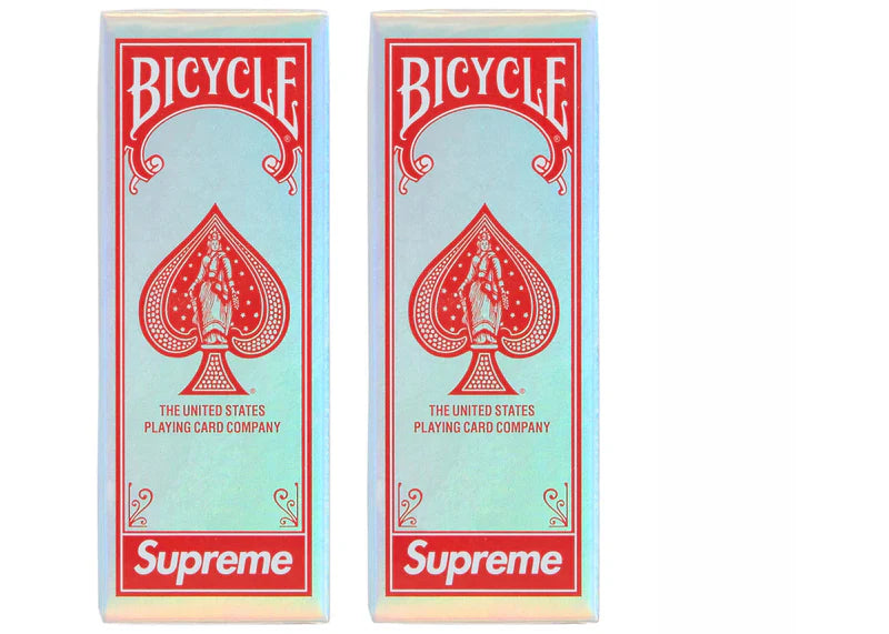 Supreme Bicycle Holographic Slice Cards (Set of 2) Holographic