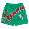 Supreme Big Script Mesh Short 'Green' - Side Kicks