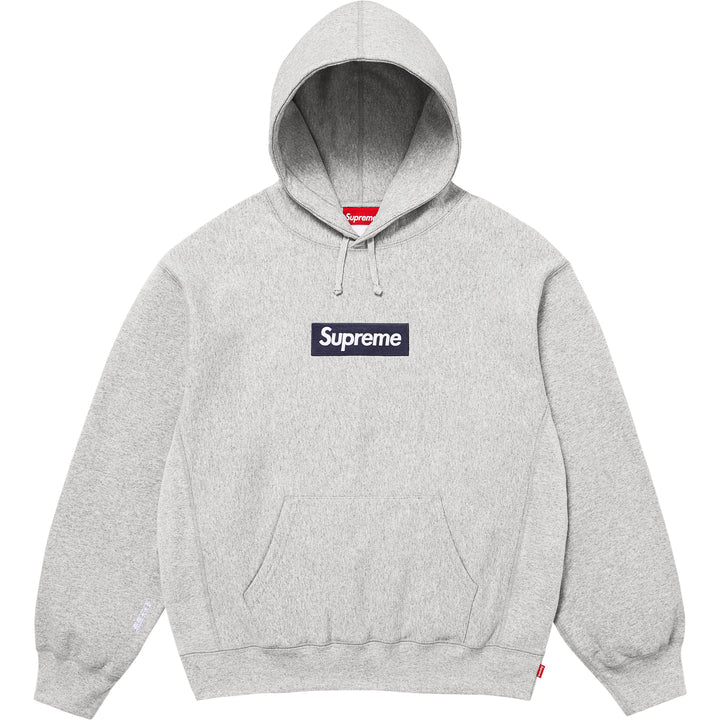 Supreme Box Logo Hooded Sweatshirt 25’ HEATHER GREY