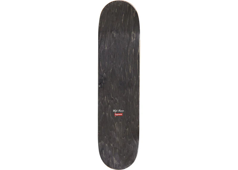 Supreme Camo Logo Skateboard Deck Blue Camo