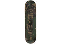 Supreme Camo Logo Skateboard Deck Woodland Camo