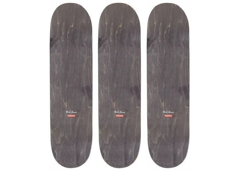 Supreme Candy Hearts Skateboard Deck Set Multicolor