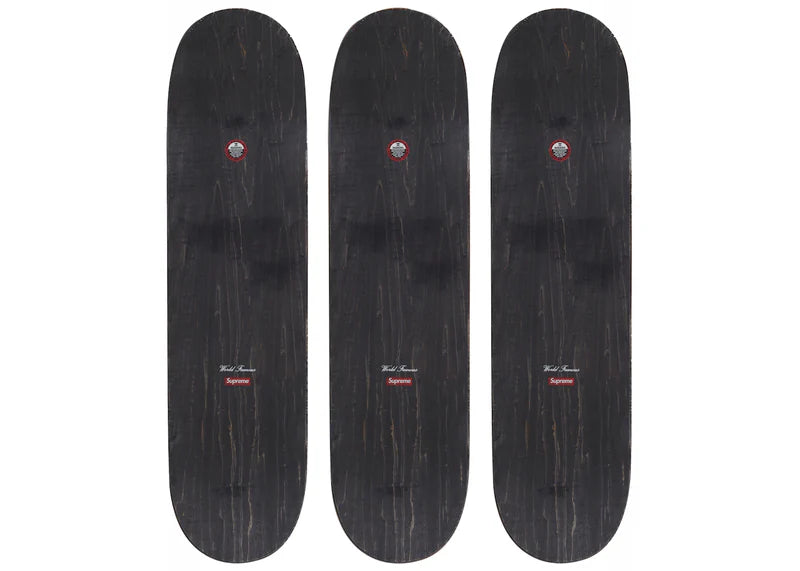 Supreme Elephant Skateboard Deck Set Multicolor