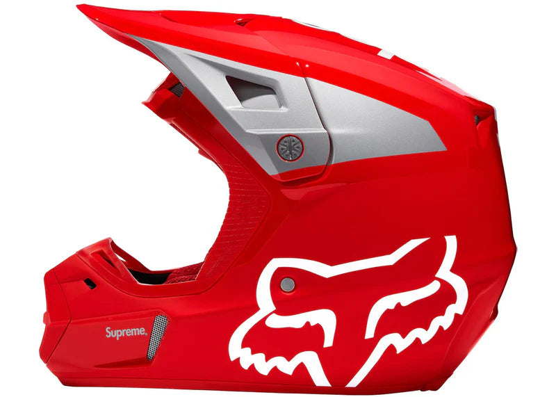 Supreme Fox Racing V2 Helmet Red