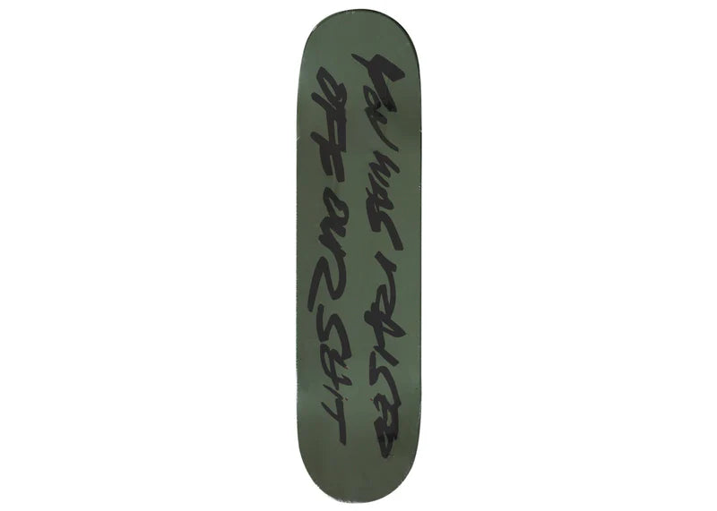Supreme Futura Skateboard Deck Olive