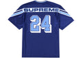 Supreme Jacquard Rib Football Jersey Navy