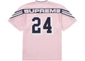 Supreme Jacquard Rib Football Jersey Pink