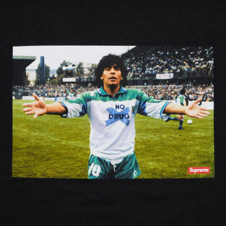 Supreme Maradona Tee 'Black'