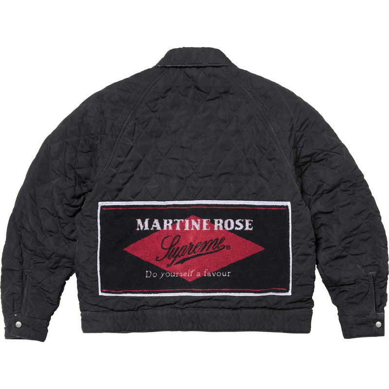 Supreme / Martine Rose Reversible Trucker Jacket - Washed Black