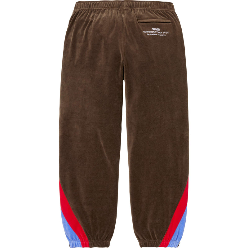 Supreme / Martine Rose Velour Track Pant - Brown