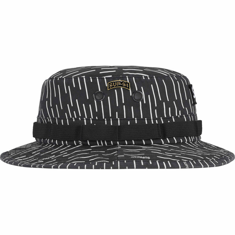 Supreme Military Boonie - Black Raindrop