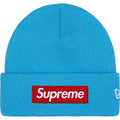 Supreme New Era Box Logo Beanie (FW25) CYAN