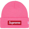 Supreme New Era Box Logo Beanie (FW25) MAGENTA