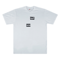 Supreme x Comme des Garçons Shirt Split Box Logo T-Shirt 'White' - Side Kicks